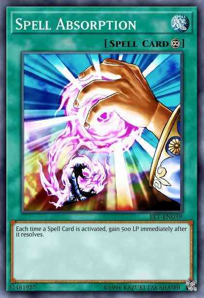 Spell Absorption - INCH-EN053 - Super Rare - 1st Edition