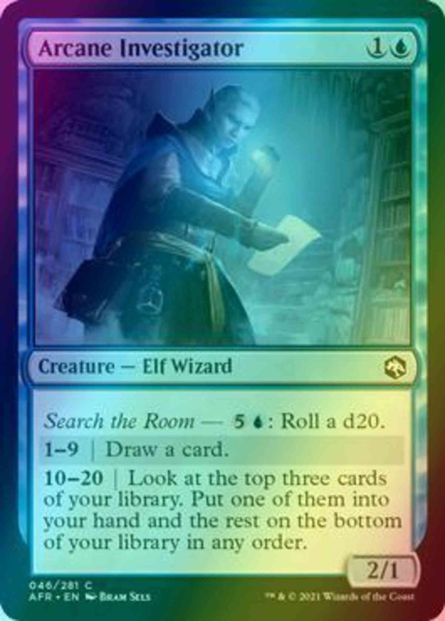 Arcane Investigator [46] [Adventures in the Forgotten Realms] [Foil]