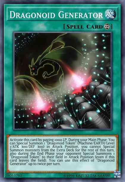 Dragonoid Generator - CIBR-EN054 - Rare - 1st Edition