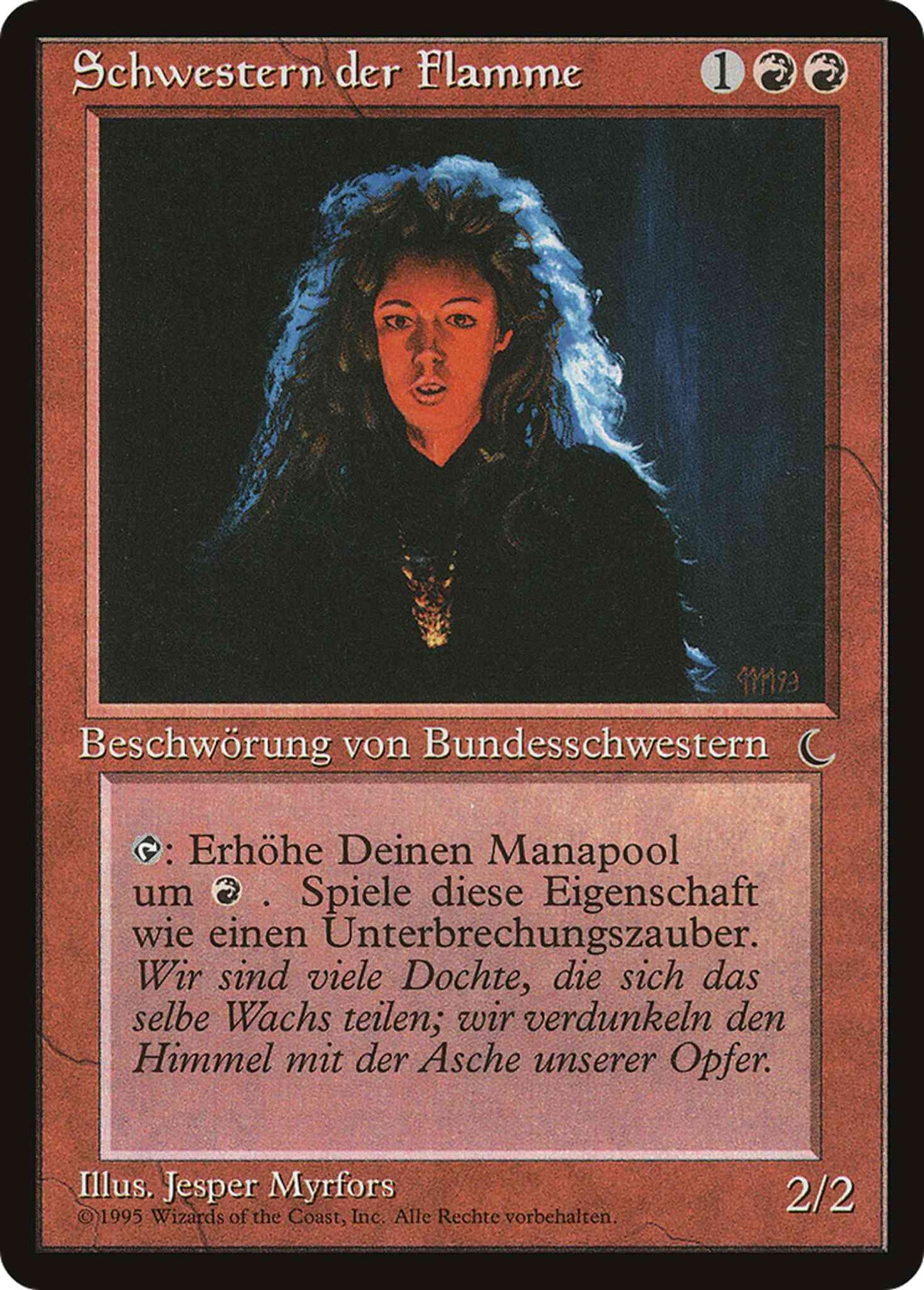 Sisters of the Flame - German [94] [Renaissance German] [Non-Foil]