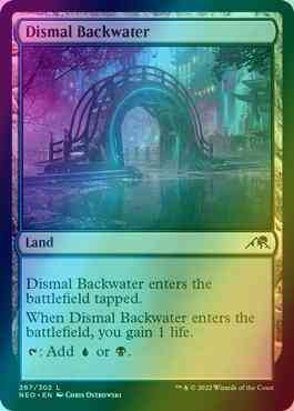 Dismal Backwater [267] [Kamigawa: Neon Dynasty] [Foil]