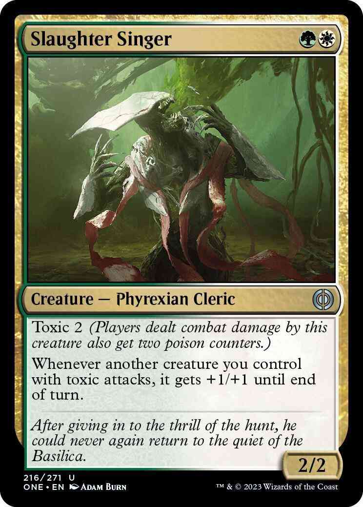 Slaughter Singer [216] [Phyrexia: All Will Be One] [Non-Foil]