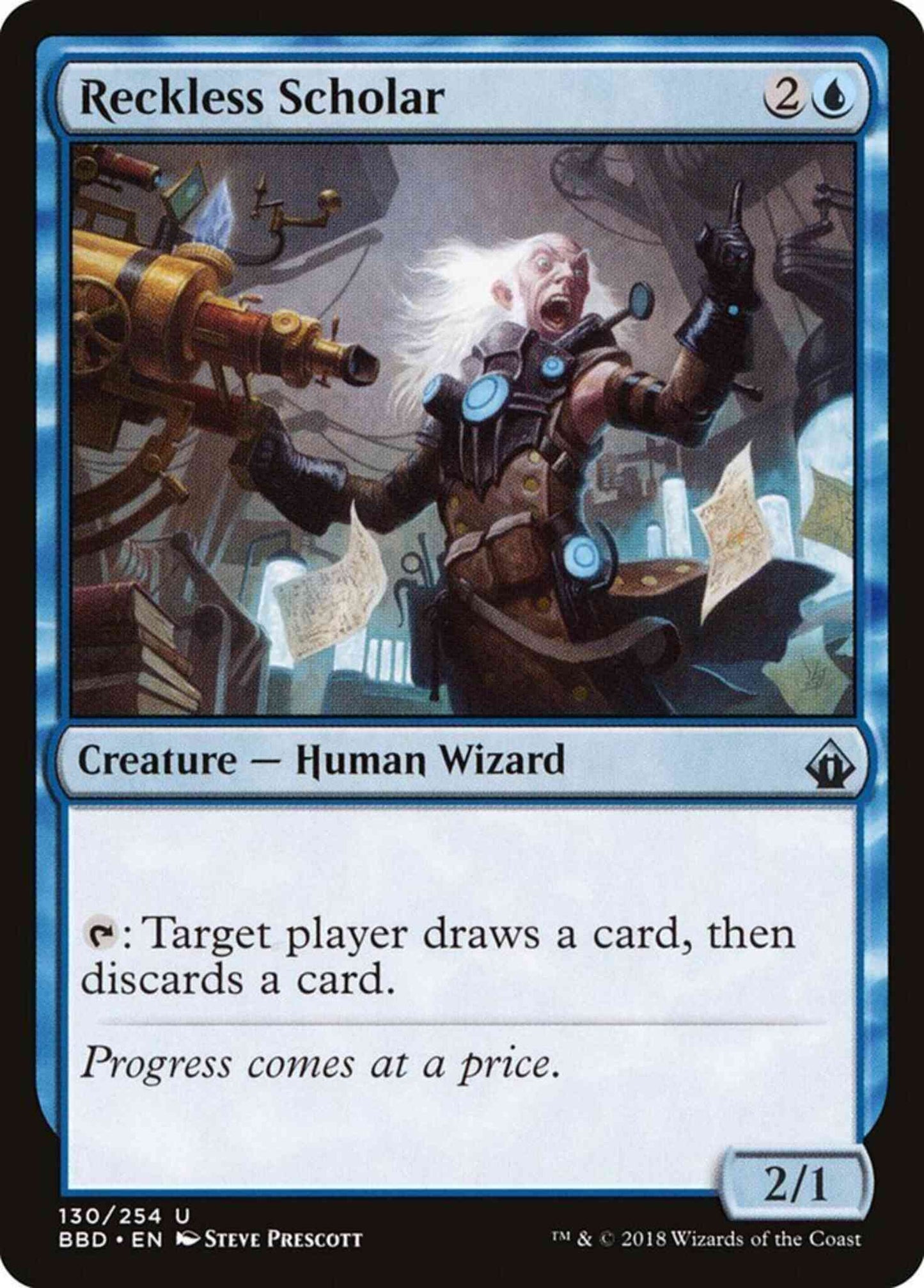 Reckless Scholar [130] [Battlebond] [Non-Foil]