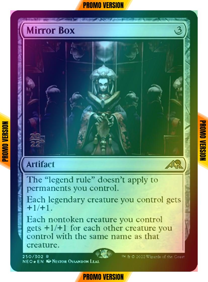 Mirror Box [Prerelease] [250s] [Kamigawa: Neon Dynasty: Promos] [Foil]