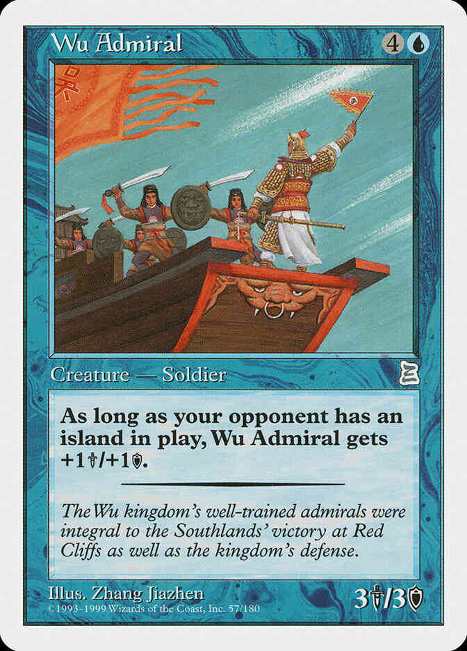 Wu Admiral [57] [Portal Three Kingdoms] [Non-Foil]