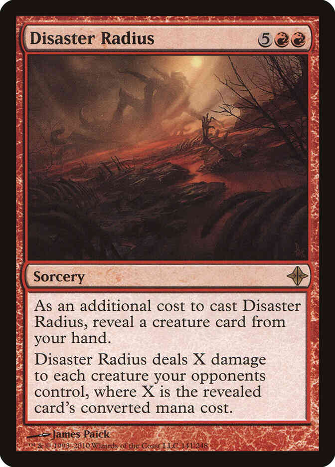Disaster Radius [141] [Rise Of The Eldrazi] [Non-Foil]