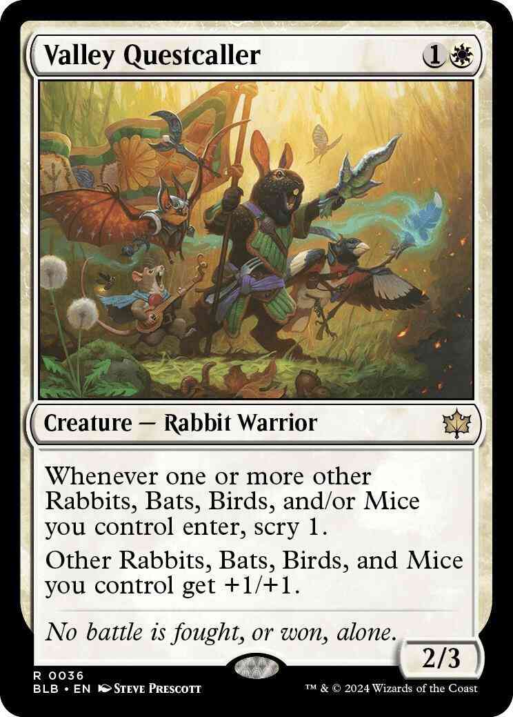 Valley Questcaller [36] [Bloomburrow] [Non-Foil]