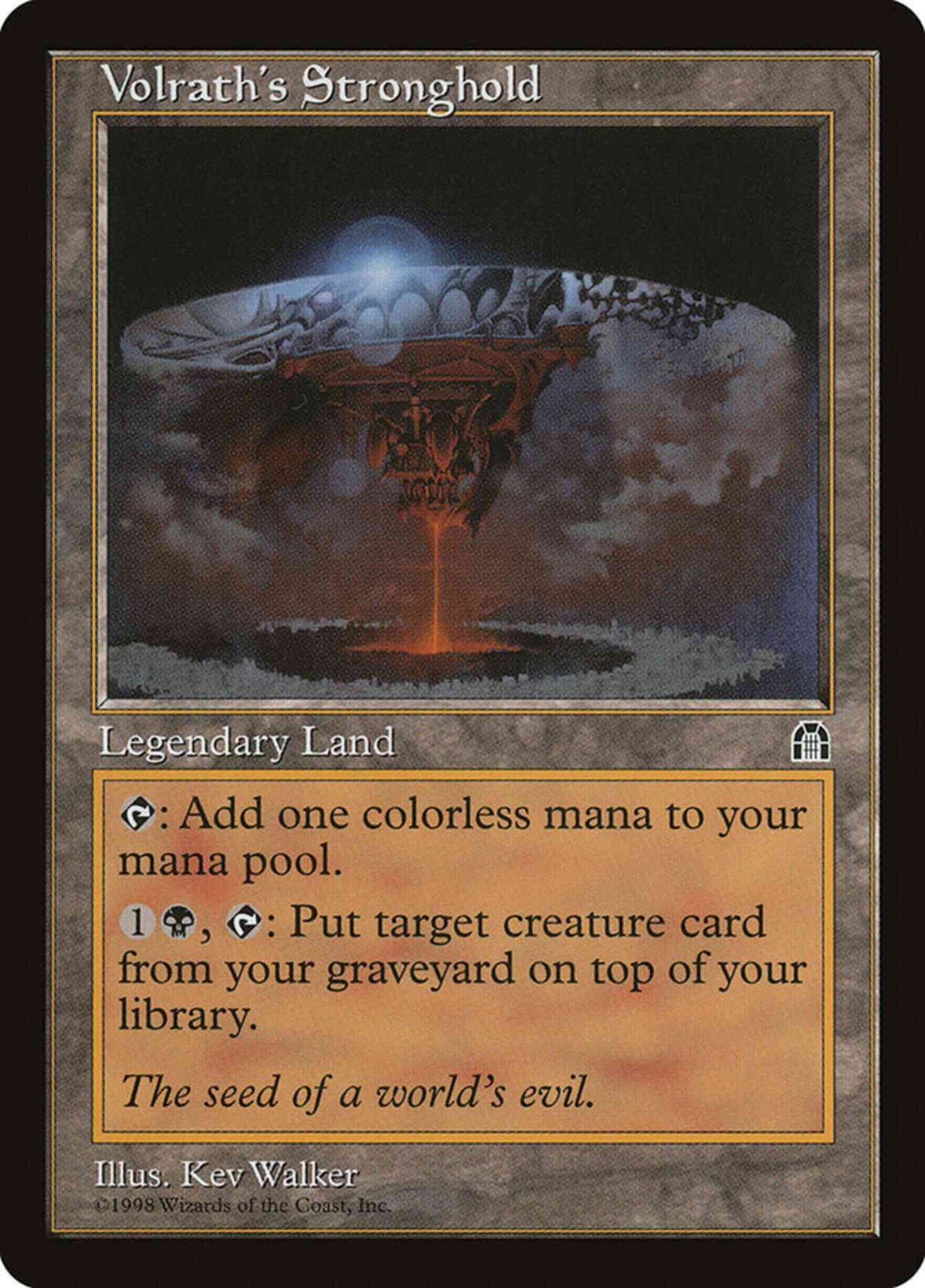 Volrath's Stronghold [143] [Stronghold] [Non-Foil]