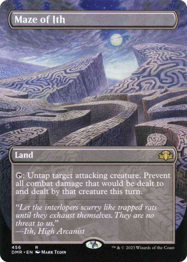 Maze of Ith [456] [Borderless] [Dominaria Remastered] [Non-Foil]