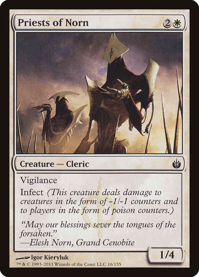 Priests of Norn [16] [Mirrodin Besieged] [Non-Foil]