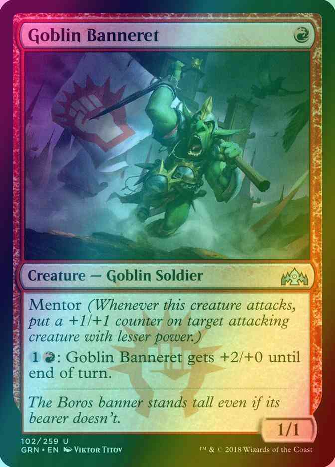 Goblin Banneret [102] [Guilds of Ravnica] [Foil]