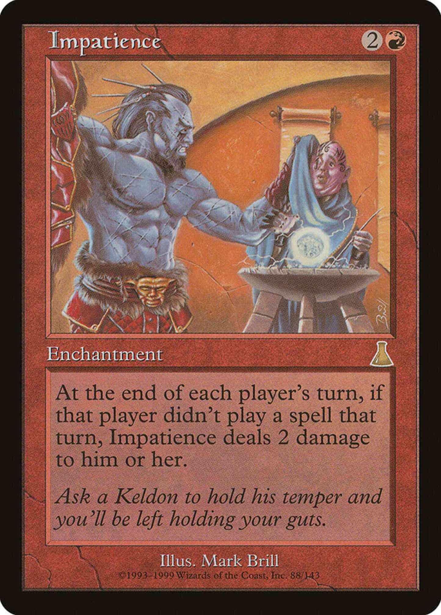 Impatience [88] [Urza's Destiny] [Non-Foil]