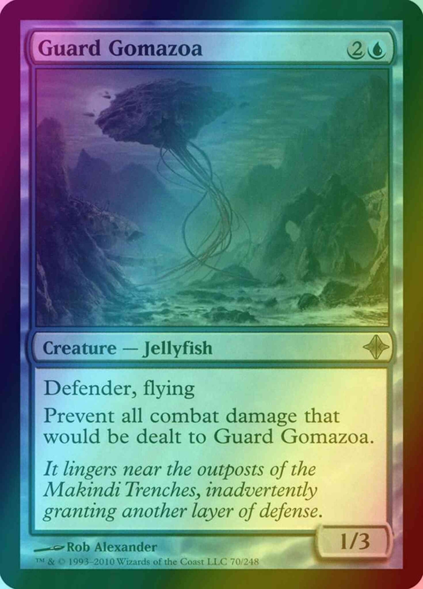 Guard Gomazoa [70] [Rise Of The Eldrazi] [Foil]