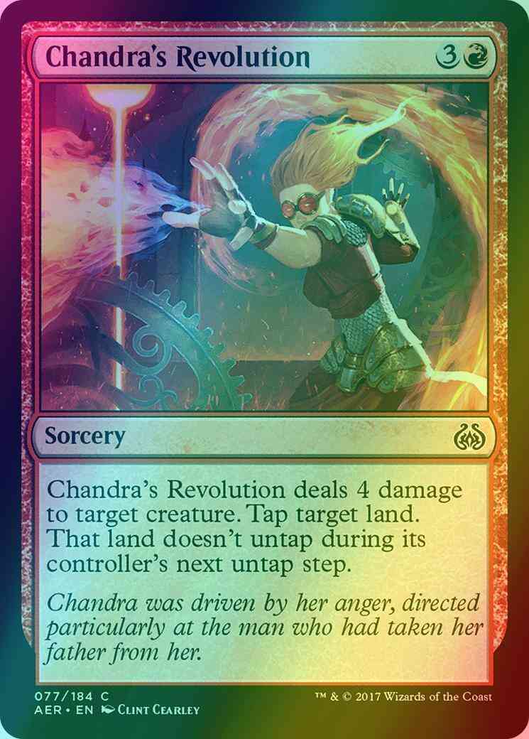 Chandra's Revolution [77] [Aether Revolt] [Foil]
