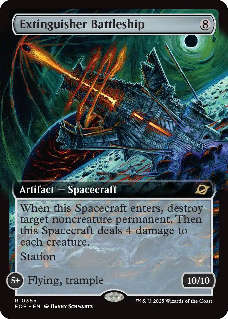 Extinguisher Battleship [355] [Extended Art] [Edge of Eternities] [Non-Foil]