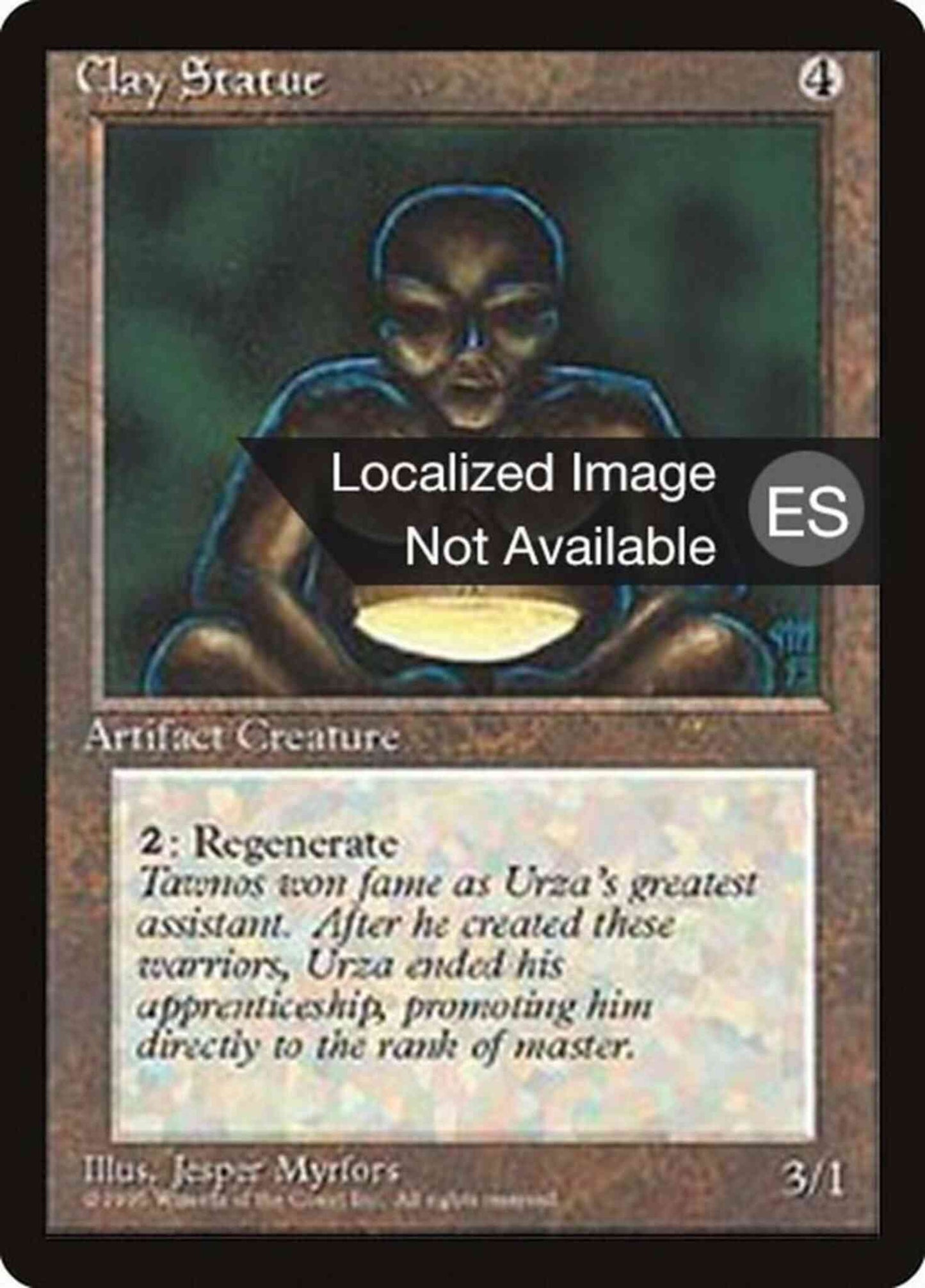 Clay Statue - Japanese [305] [Fourth Edition Black Border: Japanese] [Non-Foil]