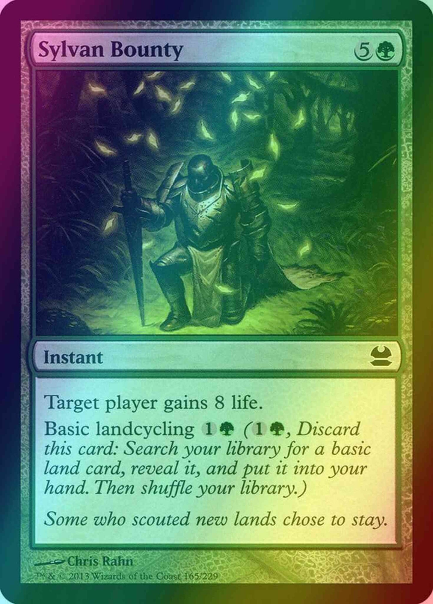 Sylvan Bounty [165] [Modern Masters] [Foil]