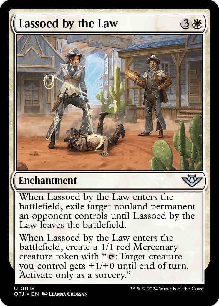 Lassoed by the Law [18] [Outlaws of Thunder Junction] [Non-Foil]