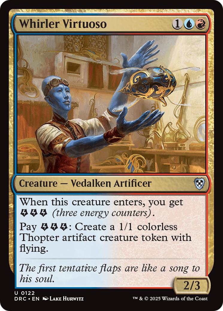 Whirler Virtuoso [122] [Aetherdrift: Commander] [Non-Foil]