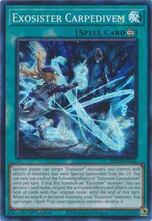 Exosister Carpedivem - MP23-EN262 - Super Rare - 1st Edition