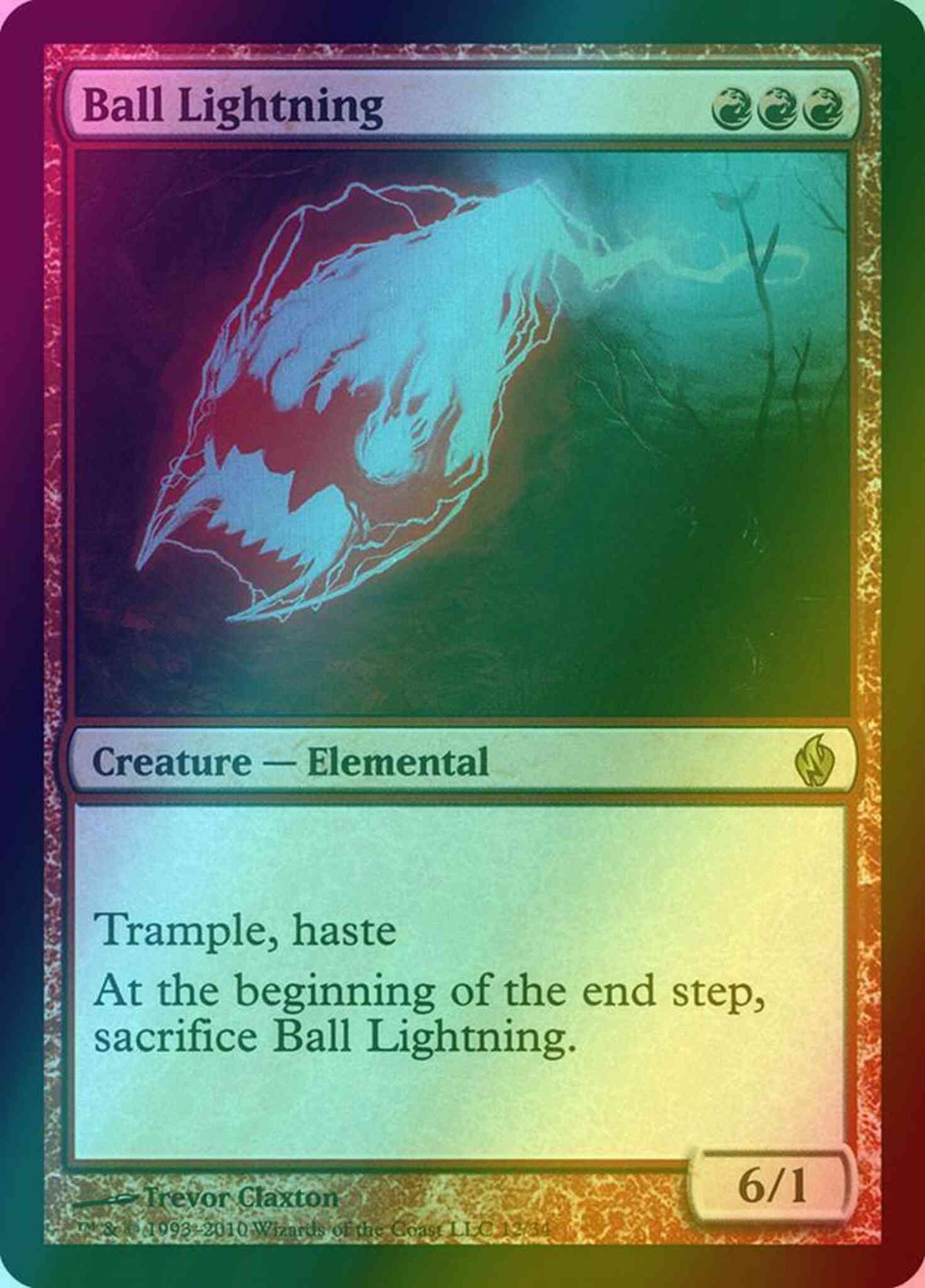 Ball Lightning [12] [Premium Deck Series: Fire and Lightning] [Foil]