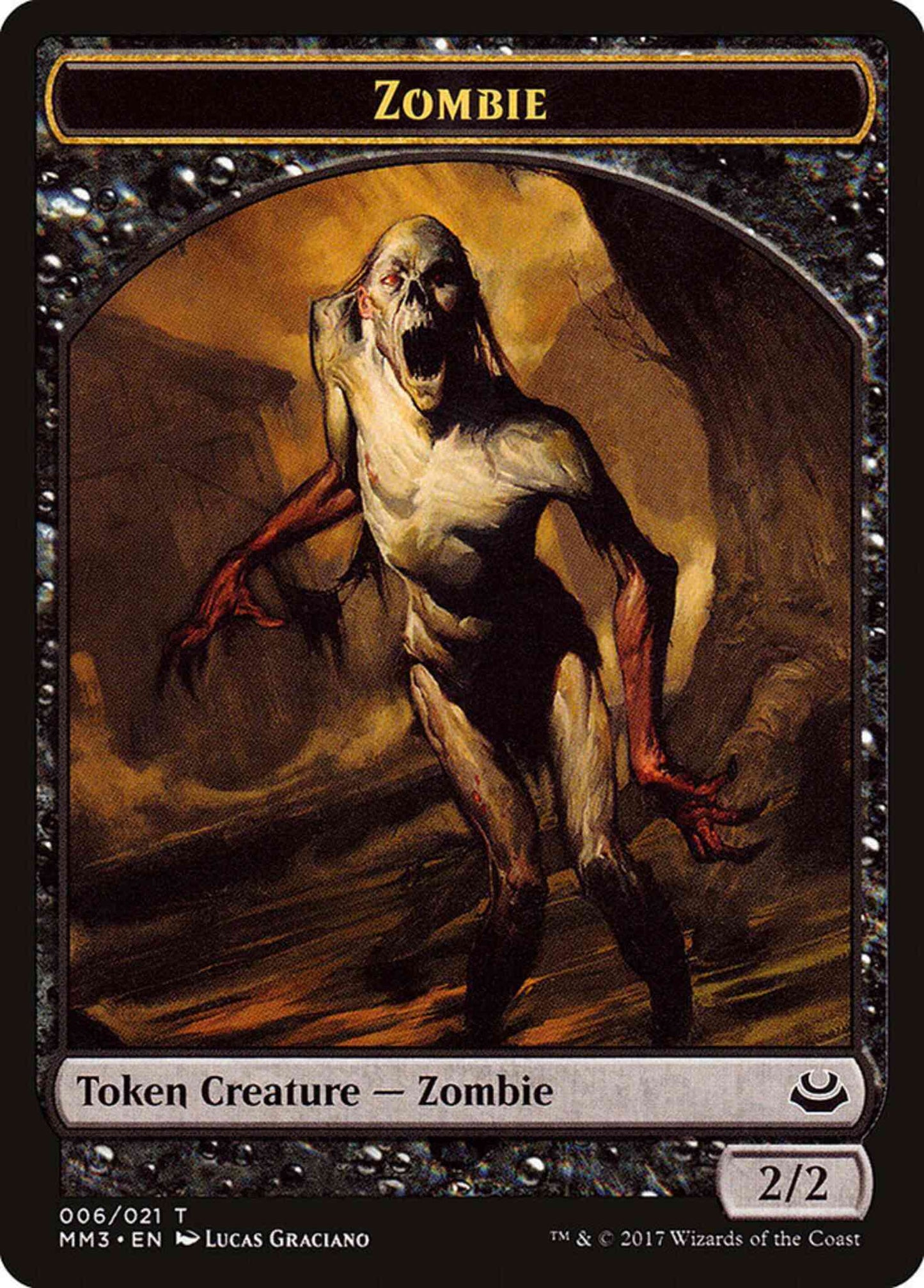 Zombie Token [06] [Modern Masters 2017 Tokens] [Non-Foil]