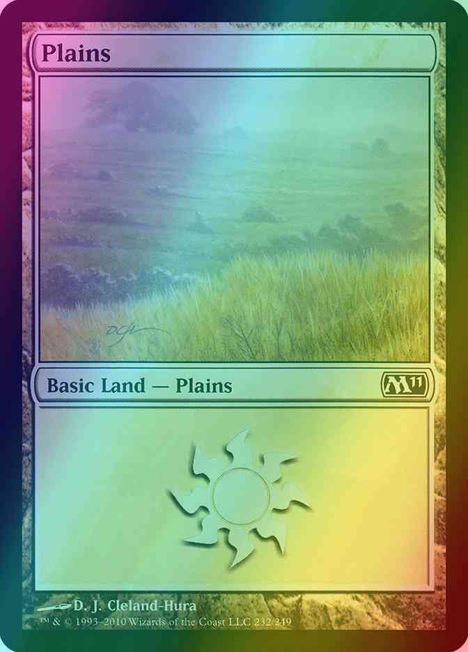 Plains [232] [Magic 2011] [Foil]