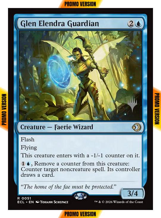 Glen Elendra Guardian [51p] [Promo Pack] [Lorwyn Eclipsed: Promos] [Non-Foil]