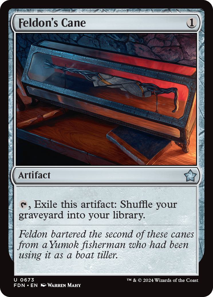 Feldon's Cane [673] [Foundations] [Non-Foil]