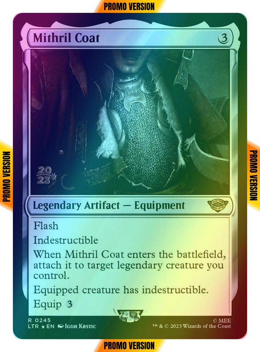 Mithril Coat [245s] [Prerelease] [The Lord of the Rings: Tales of Middle-earth: Promos] [Foil]