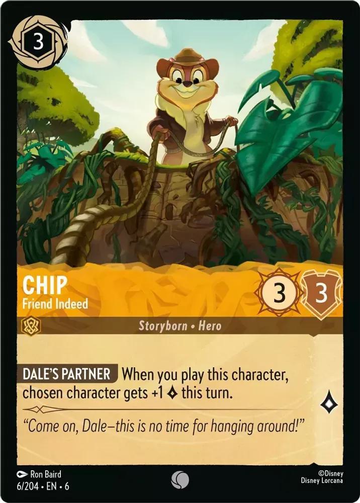 Chip - Friend Indeed - 6/204 [Azurite Sea] [Non-Foil]