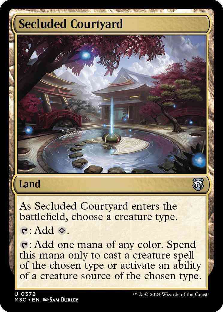 Secluded Courtyard [372] [Modern Horizons 3: Commander] [Non-Foil]