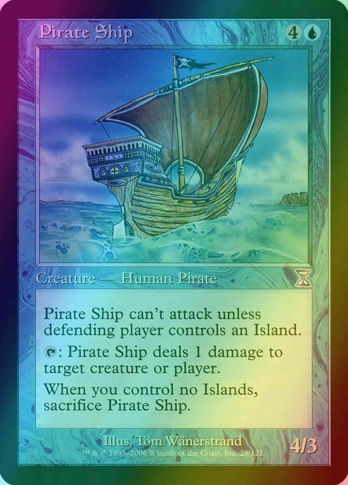 Pirate Ship [28] [Time Spiral Timeshifted] [Foil]