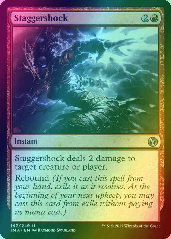 Staggershock [147] [Iconic Masters] [Foil]