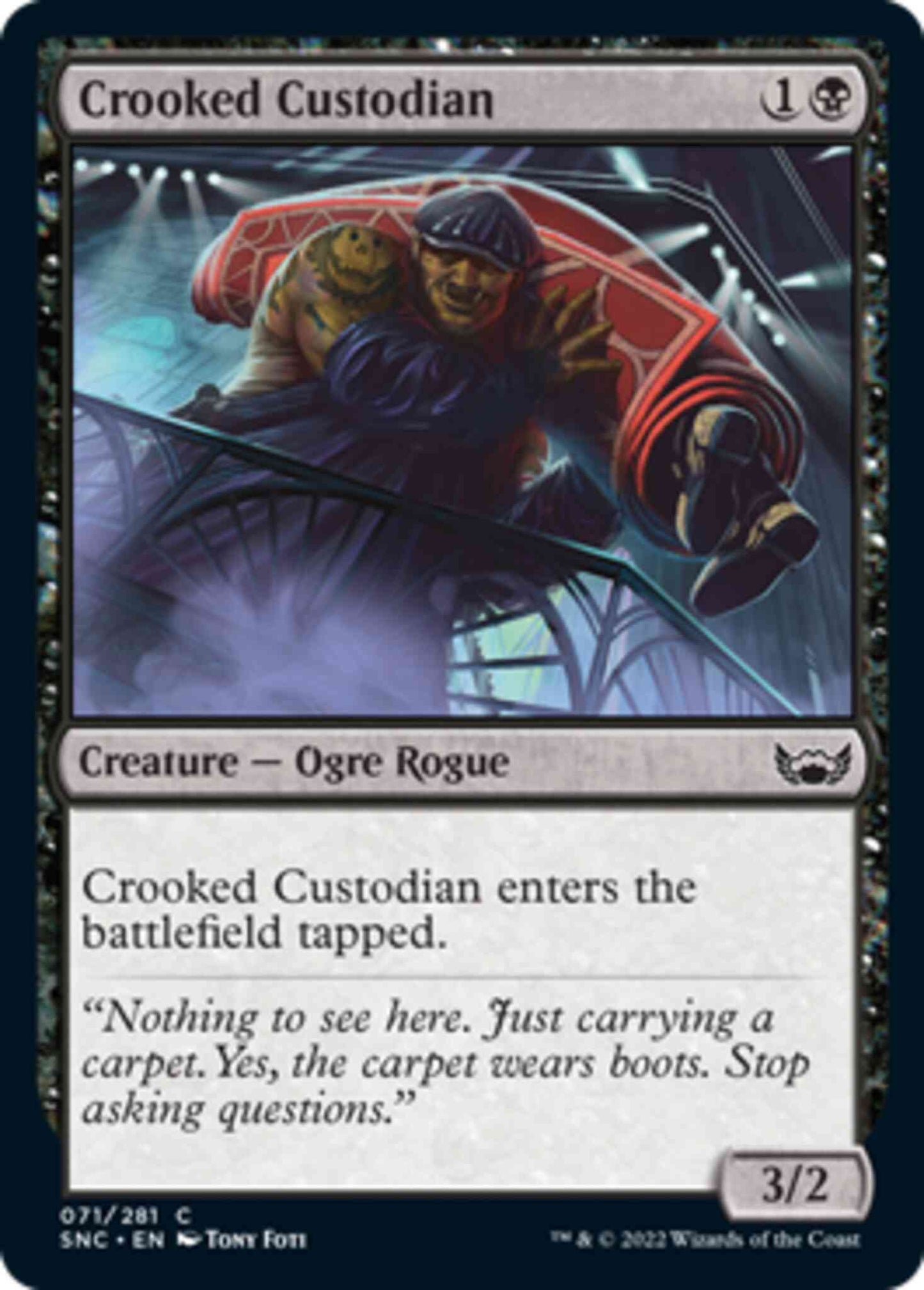 Crooked Custodian [71] [Streets of New Capenna] [Non-Foil]