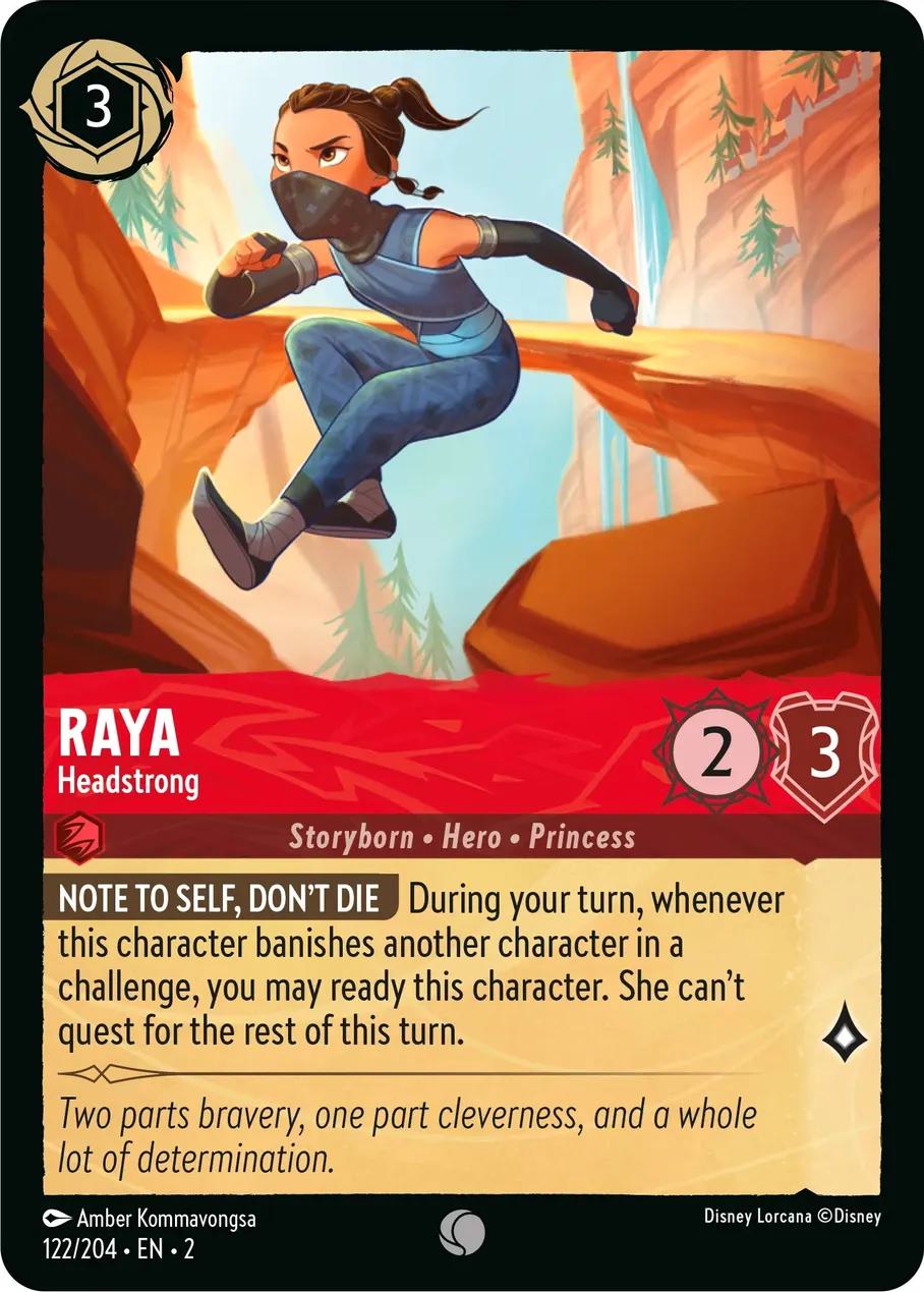 Raya - Headstrong - 122/204 [Rise Of The Floodborn] [Non-Foil]