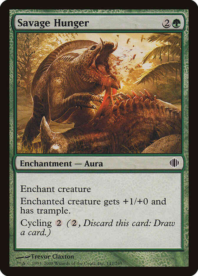 Savage Hunger [147] [Shards Of Alara] [Non-Foil]