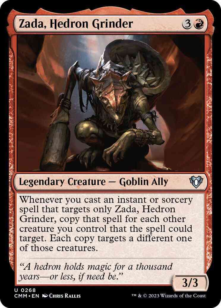 Zada, Hedron Grinder [268] [Commander Masters] [Non-Foil]