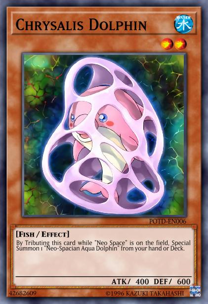 Chrysalis Dolphin - POTD-EN006 - Common - 1st Edition