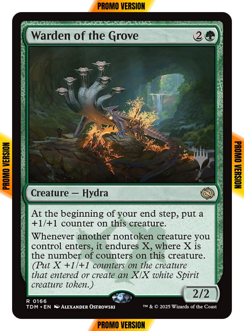 Warden of the Grove [166p] [Promo Pack] [Tarkir: Dragonstorm: Promos] [Non-Foil]
