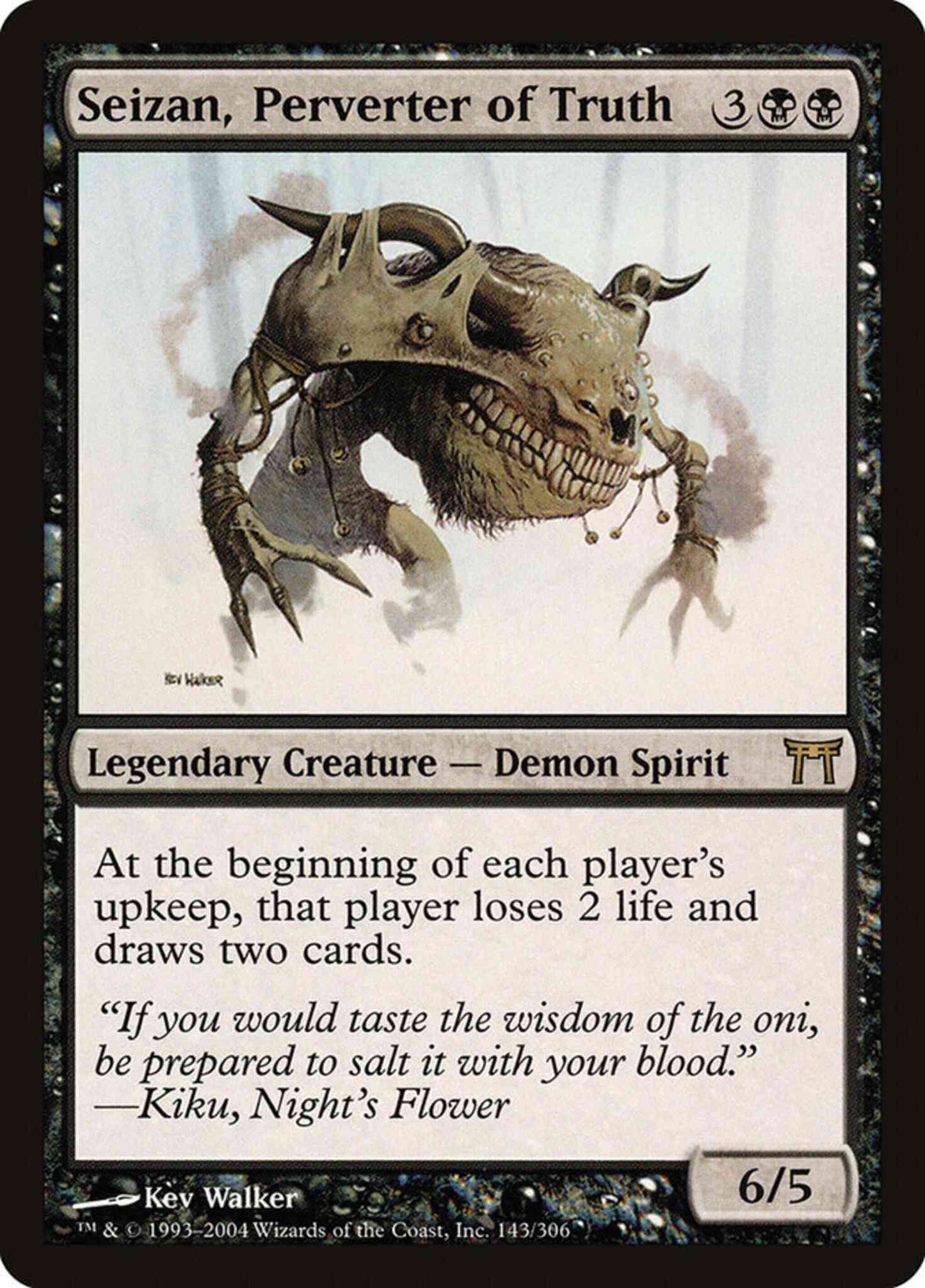 Seizan, Perverter of Truth [143] [Champions of Kamigawa] [Non-Foil]