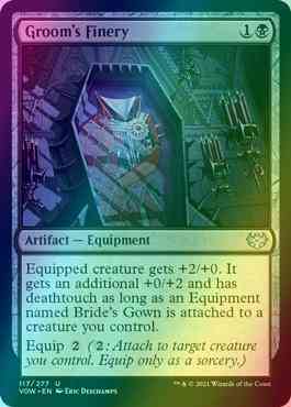 Groom's Finery [117] [Innistrad: Crimson Vow] [Foil]