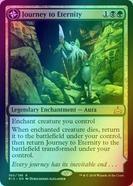 Journey to Eternity // Atzal, Cave of Eternity [160] [Rivals of Ixalan] [Foil]