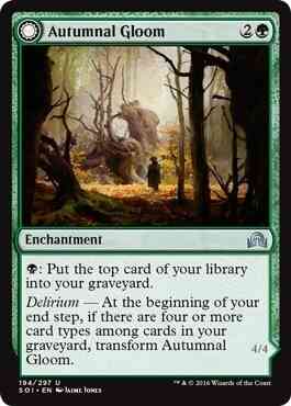 Autumnal Gloom // Ancient of the Equinox [194] [Shadows over Innistrad] [Non-Foil]