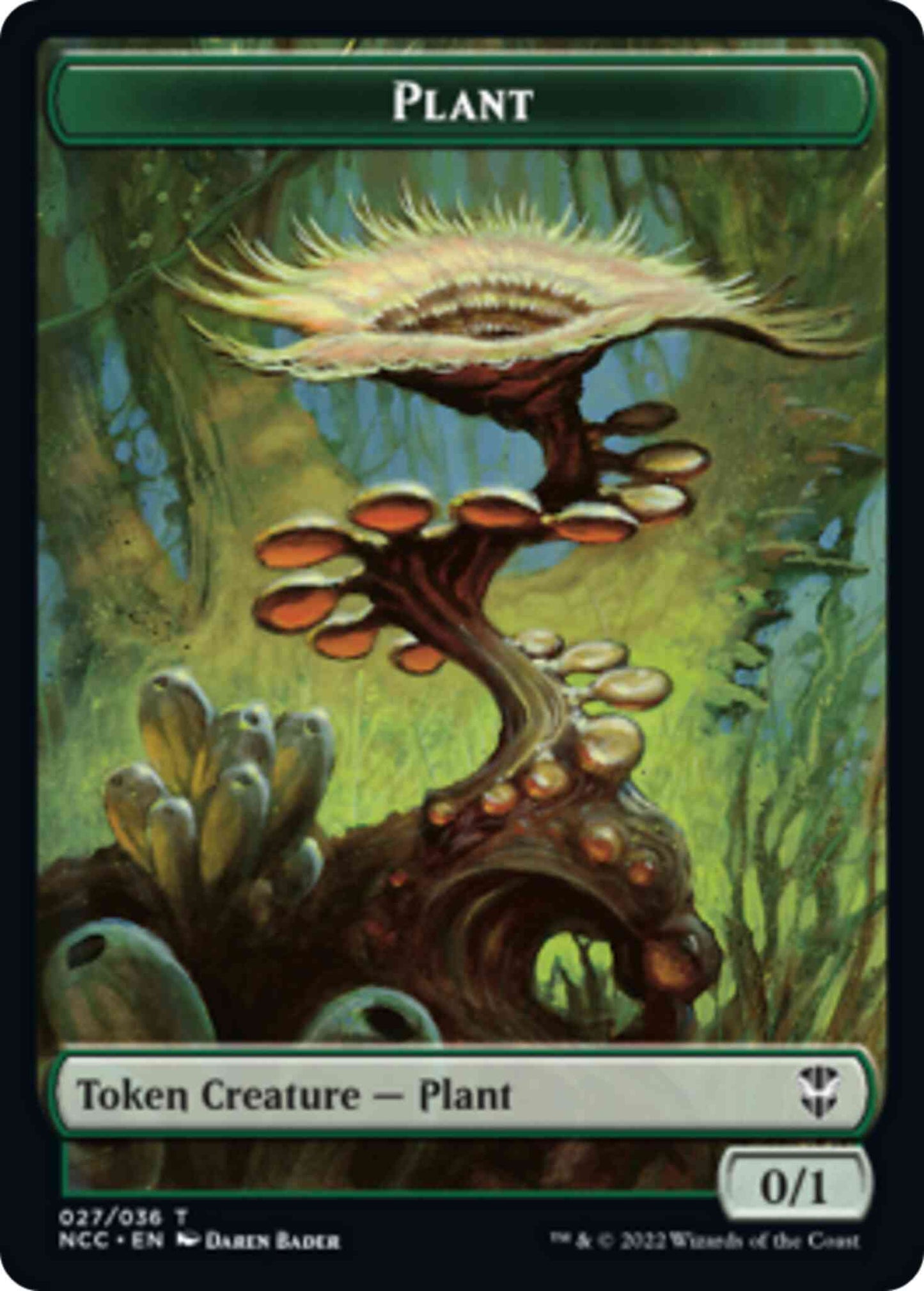 Plant Token (27) // Treasure Token (15) [Streets of New Capenna: Commander: Tokens] [Non-Foil]