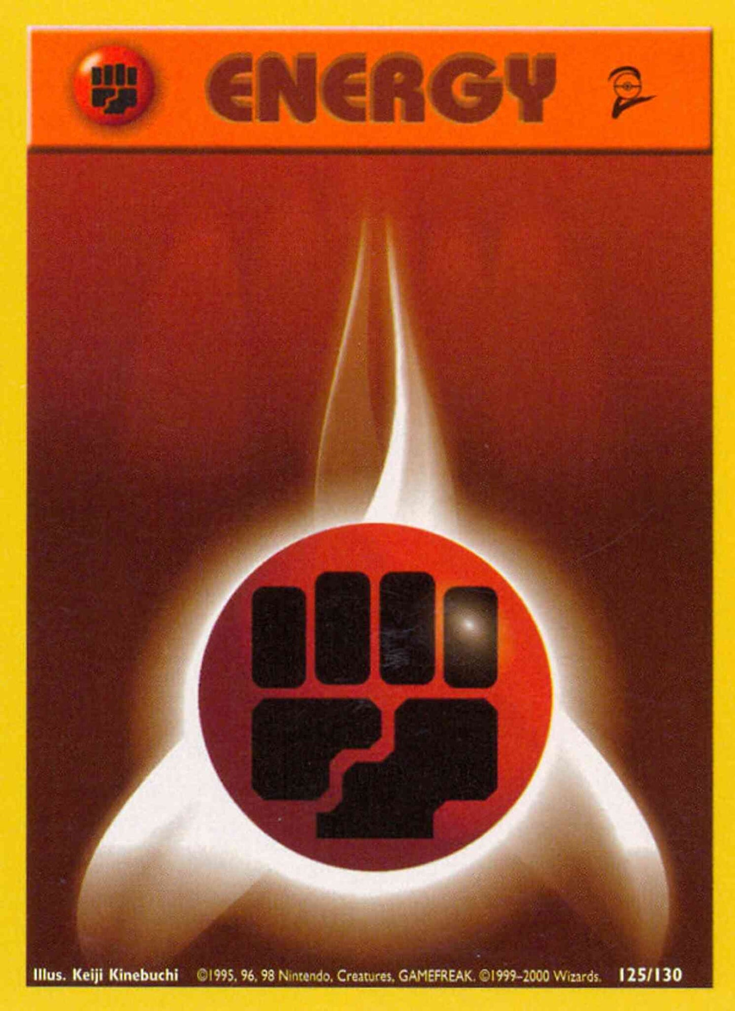 Fighting Energy - 125/130 - Common [base4-125] [Non-Holo]
