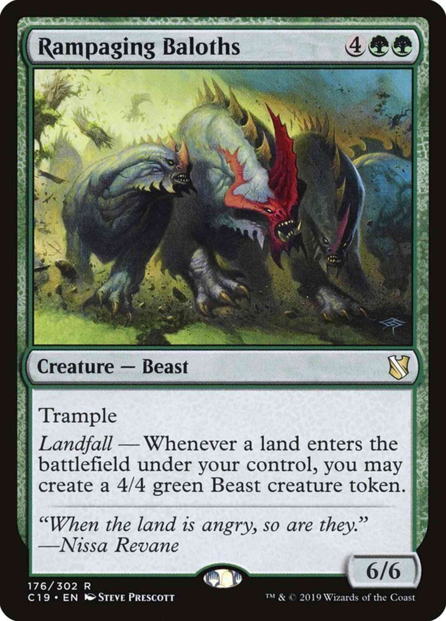 Rampaging Baloths [176] [Commander 2019] [Non-Foil]