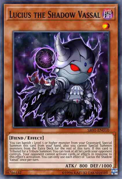 Lucius the Shadow Vassal - SR01-EN010 - Common - Unlimited