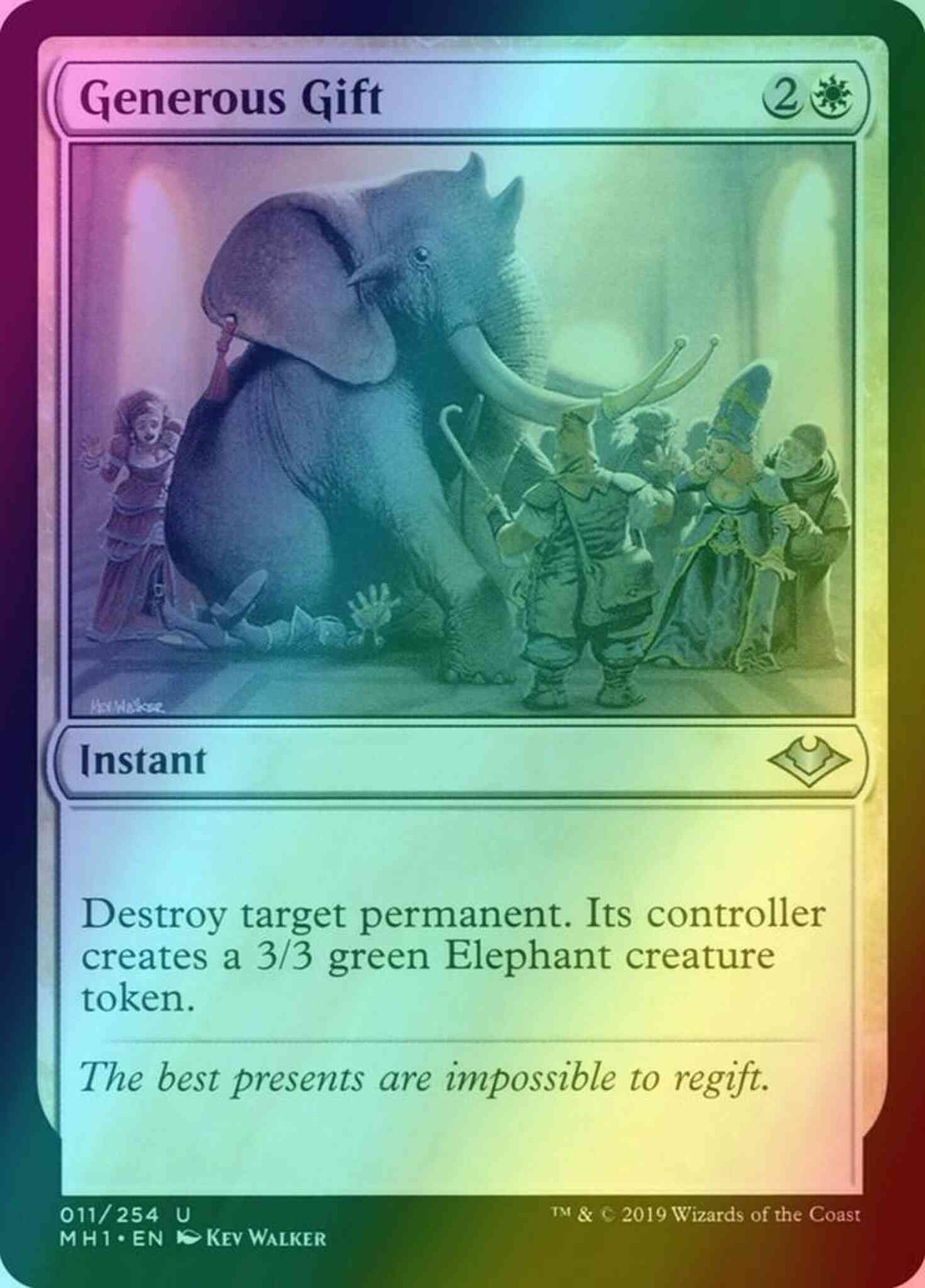 Generous Gift [11] [Modern Horizons] [Foil]