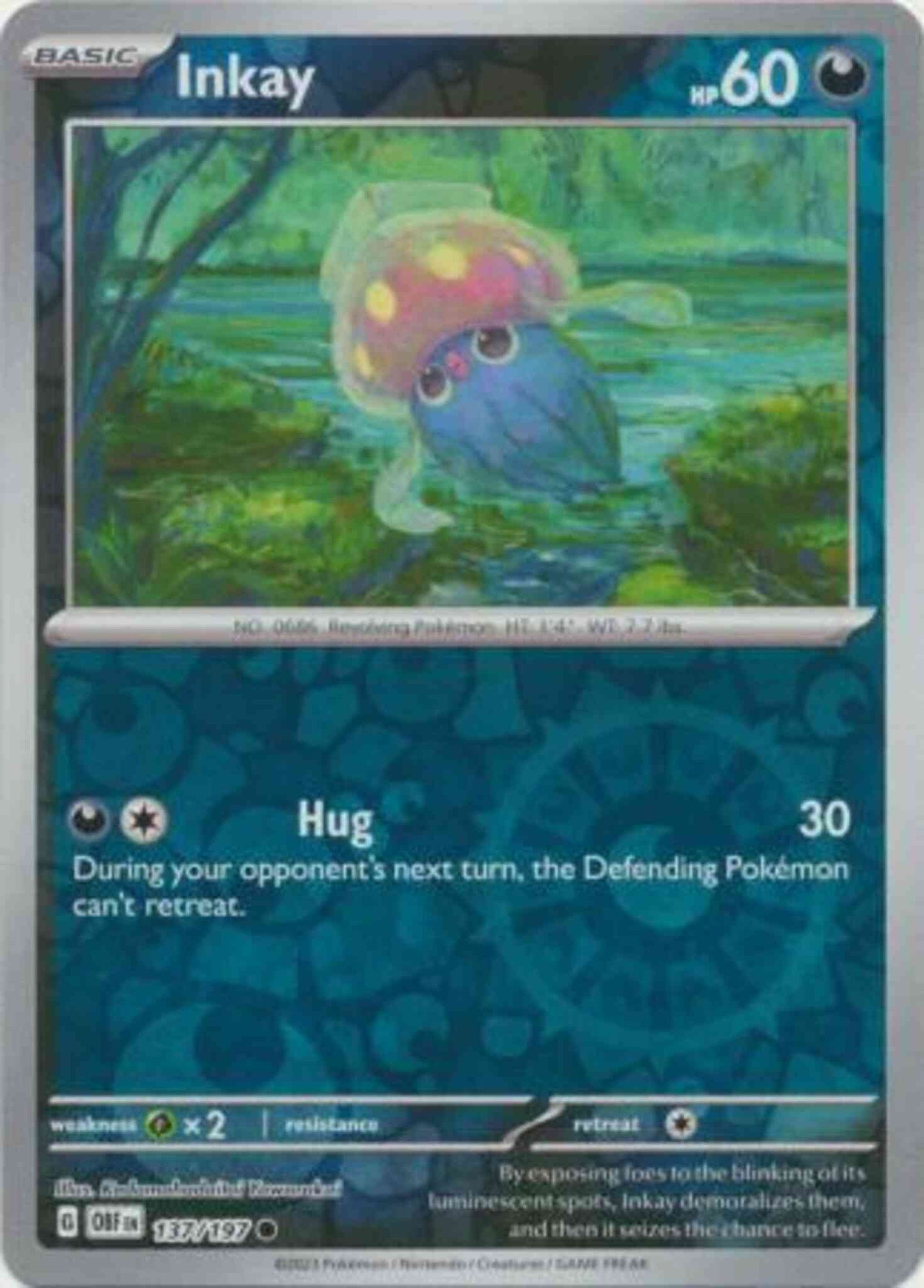 Inkay - 137/197 - Common [sv03-137] [Reverse Holo]